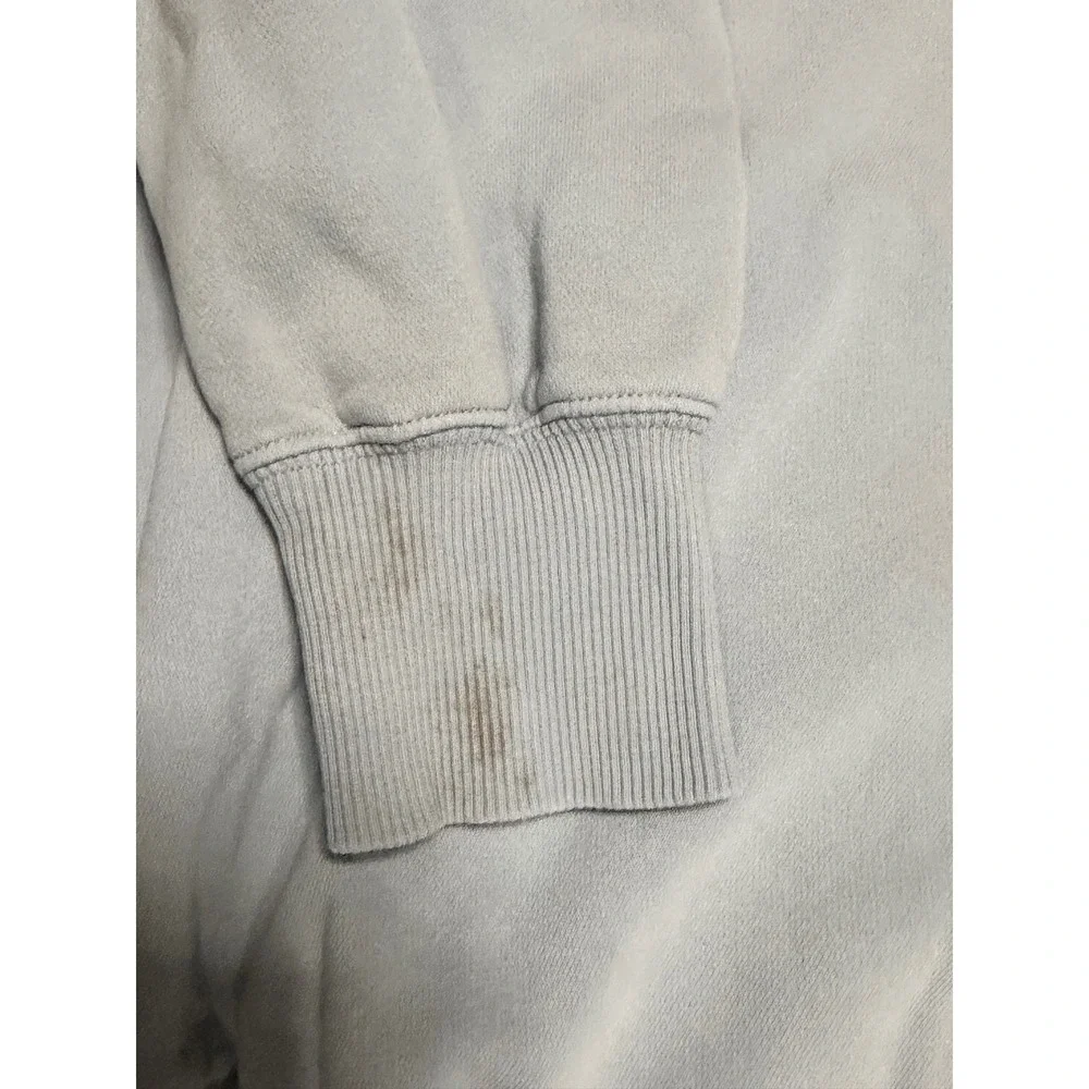 Y2K Nike Men's Hoodie Sweatshirt‎ Light Blue Embroidered Center Swoosh SZ M